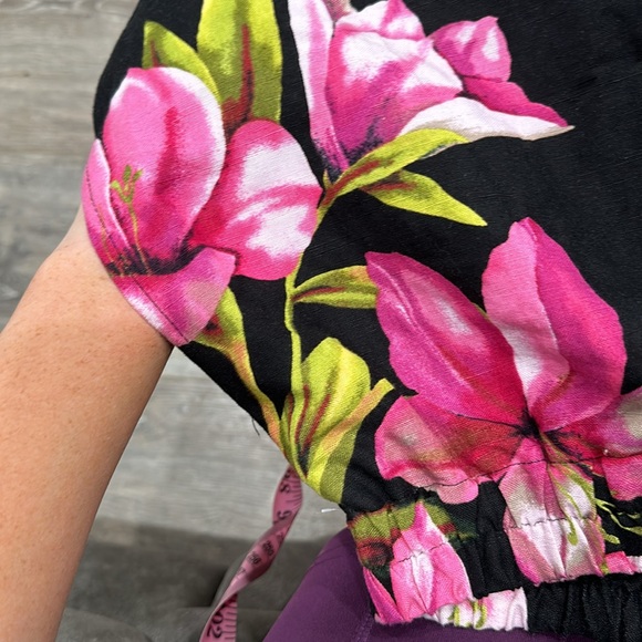 Rayon/Linen Pocket Wide Leg - Picture 7 of 10